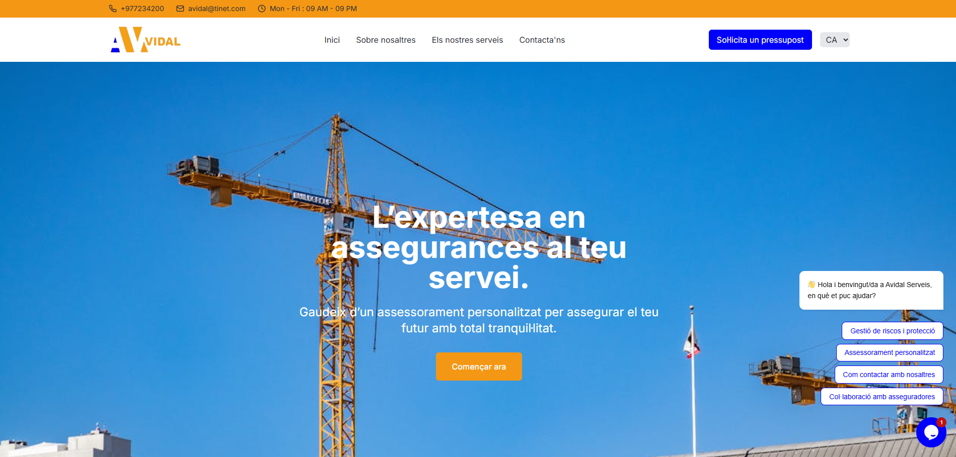 Vidal Serveis [Refonte] screenshot 1